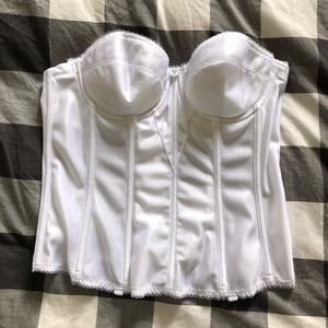 David’s Bridal bridal bustier